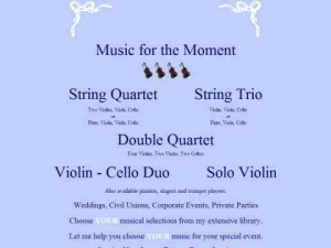 Music For The Moment String Ensembles